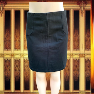 Nannette‎ Lapore black skirt Made in the USA lined